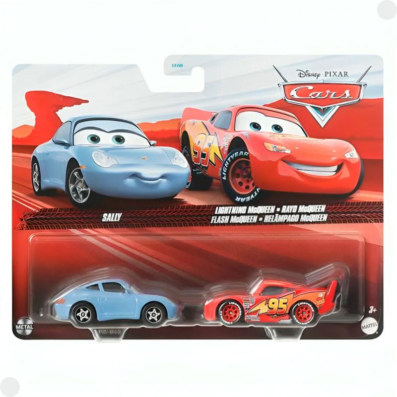MATTELカーズムービーモーメント4 Sally & McQueen Carrinhos Pixar Carros Sally E McQueen DXV99 - Mattel - Carrinhos